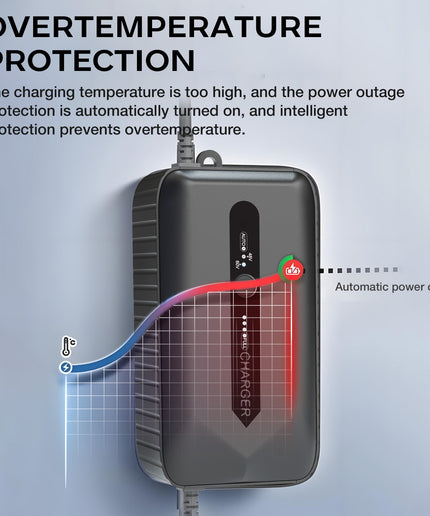 48V 60V 3A Two-wheeled Electric Vehicles Battery Charger Universal, 48V/60V Two-wheeled Electric Vehicle, Electric Scooter Ebike Lead-acid Battery Charger, for Yadea, AIMA, TaiIG, NIU, VinFast, GESITS, AJ Motors